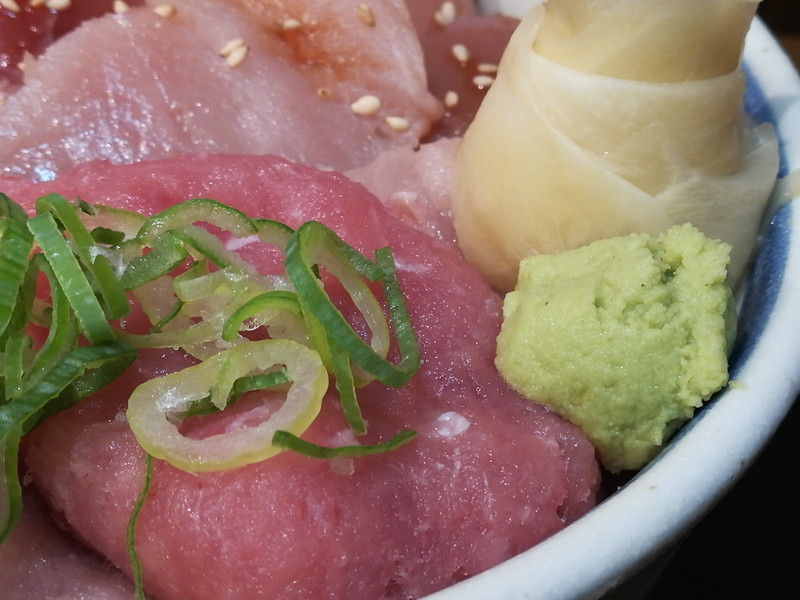 三崎市場ダイス店 ご飯メガ盛り 〇得三崎メガ盛り丼味噌汁セット（拡大）